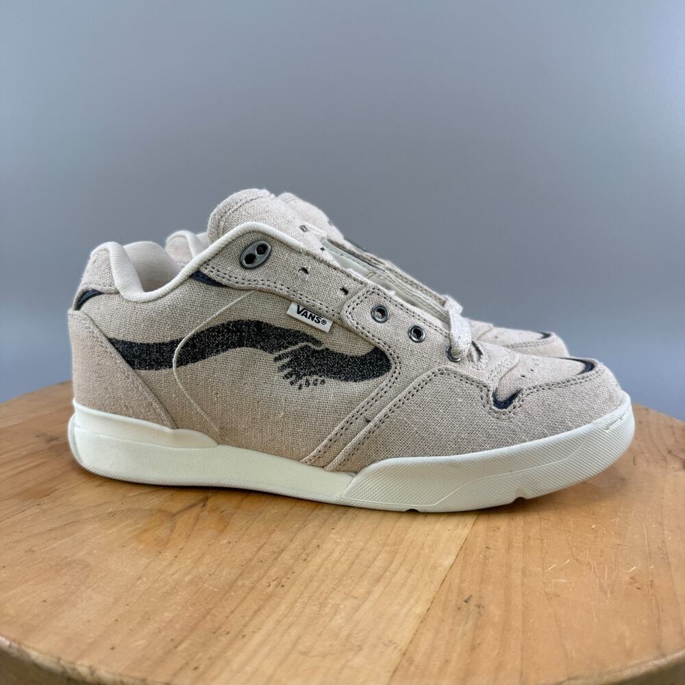 Vans Rowley XLT LX x Notre Mens Size 10 Shoes Sneakers Linen Silver VN000D1GDPB1